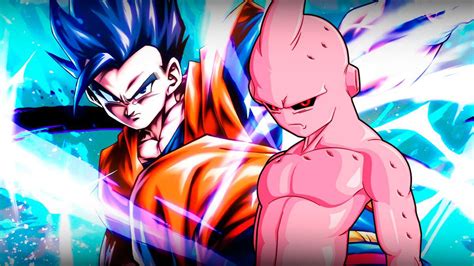 Gohan en su forma definitiva luchando contra Super Buu