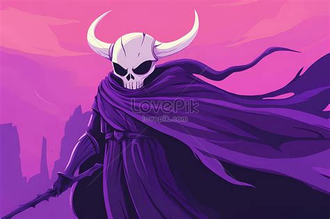Ilustración del Caballero Calavera