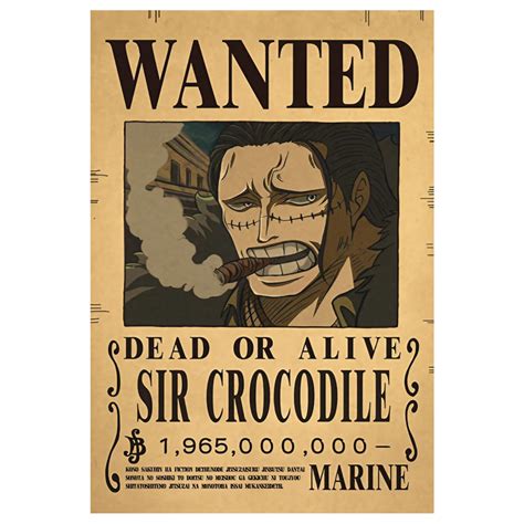 Ejemplos de carteles de recompensa de One Piece