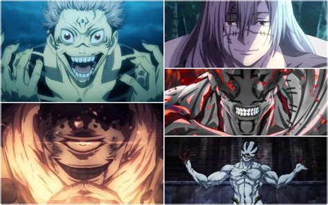 Representación artística de maldiciones en Jujutsu Kaisen
