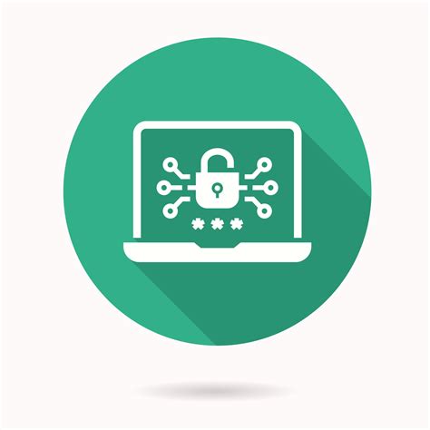 Icono de cookie y privacidad