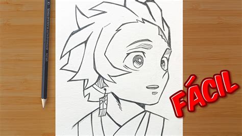 Tutorial paso a paso para dibujar a Tanjiro Kamado