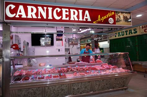 Imagen de una carnicería antigua