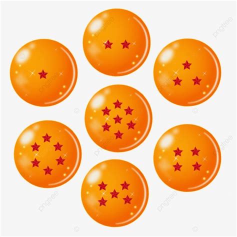 Las 7 Dragon Balls dispersas por el universo