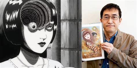 Retrato de Junji Ito
