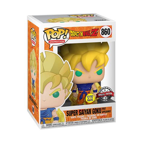 Figura Funko Pop Goku Super Saiyan Primera Aparición