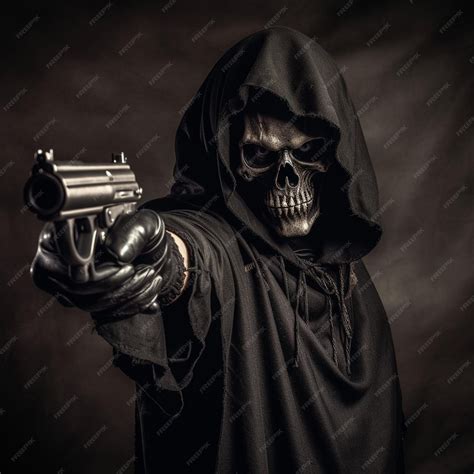 Pieck apuntando a Eren con una pistola