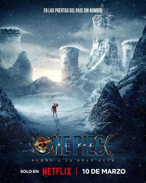 Mapa conceptual de los arcos argumentales de la primera temporada de One Piece Live Action.