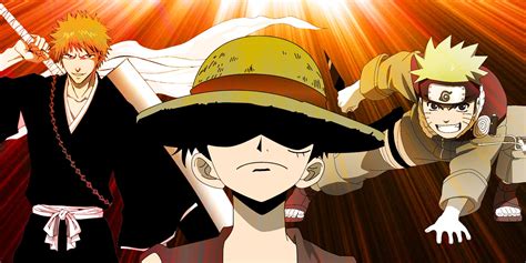 Comparativa de popularidad de Bleach con Naruto y One Piece