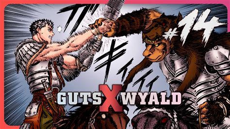 Guts luchando contra Wyald