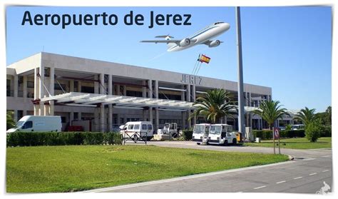 Infografía sobre las opciones de transporte desde el Aeropuerto de Jerez