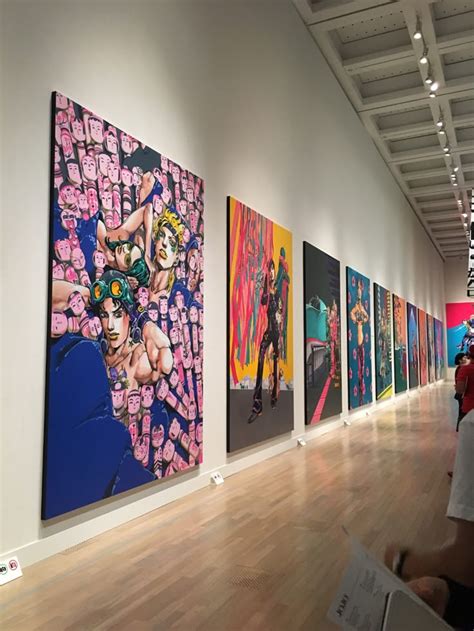Exposición de Hirohiko Araki en el Louvre