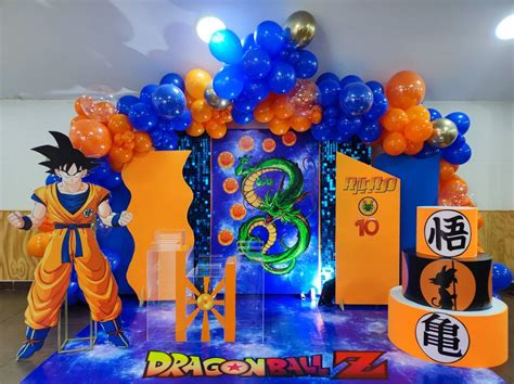 Conjunto de artículos de fiesta temáticos de Dragon Ball