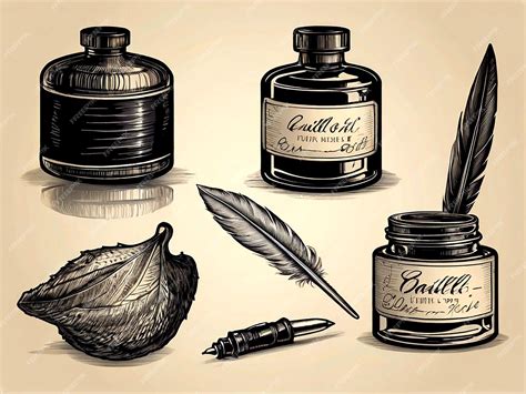 Herramientas tradicionales de dibujo de manga: plumas y tintas
