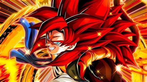 Ilustración de Gogeta en forma Super Saiyan 4