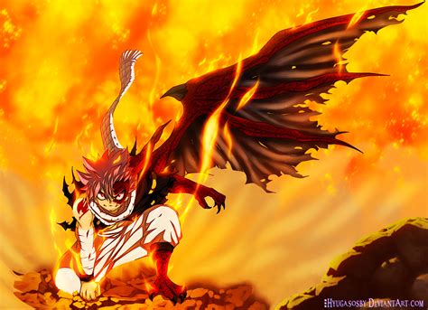 Natsu Dragneel en su forma de transformación