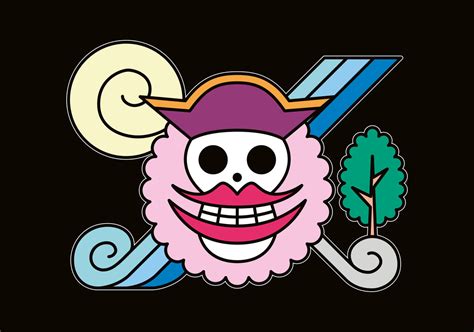 La Jolly Roger de los Piratas de Big Mom