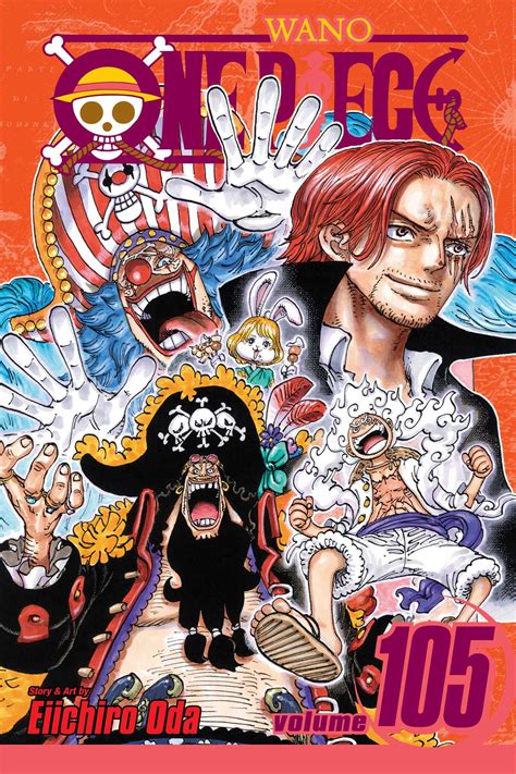 Portada del Volumen 105 de One Piece