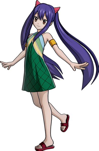 Imagen de Wendy Marvell usando su magia Dragon Slayer del Cielo