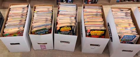 Colección de cómics antiguos