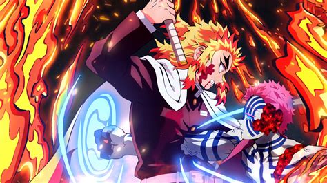 Akaza vs Rengoku