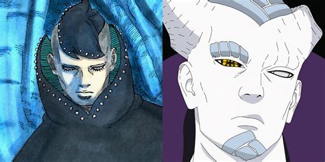 Isshiki Otsutsuki luchando contra Naruto y Sasuke