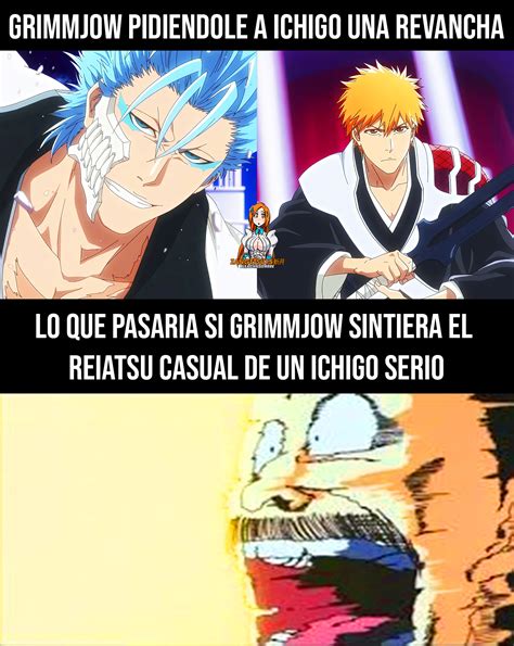Ilustración de Ichigo y Grimmjow en un momento tierno