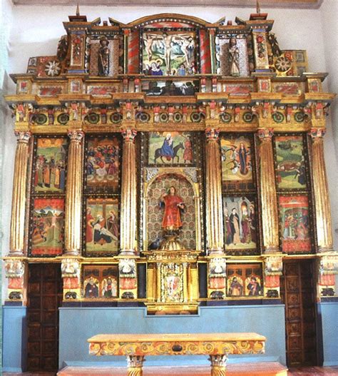 Detalle del retablo de San Vicente Mártir