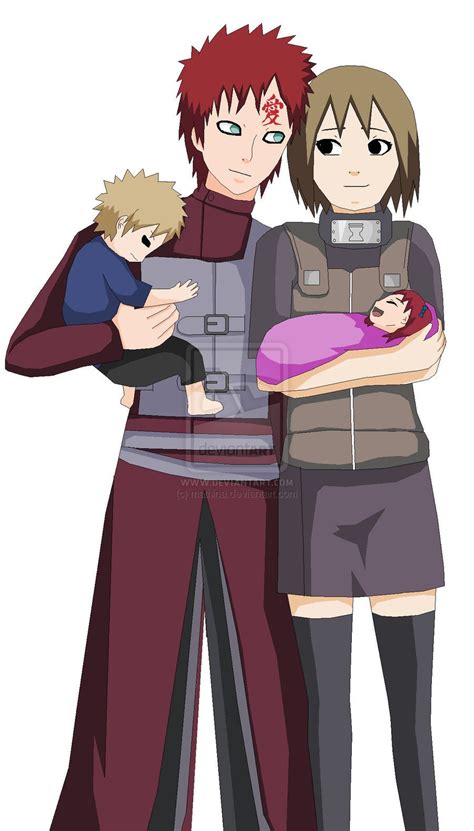 Gaara y Matsuri entrenando juntos