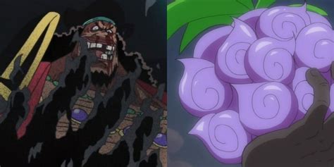 Marshall D. Teach buscando la Yami Yami no Mi