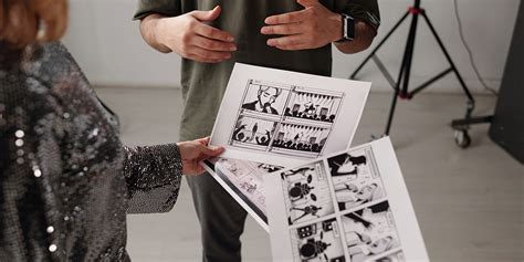 Panel de una novela gráfica con detalle artístico