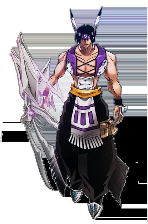 Ilustración de Chrom de Shaman King