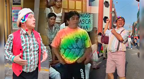 Los cómicos ambulantes actuando en la calle