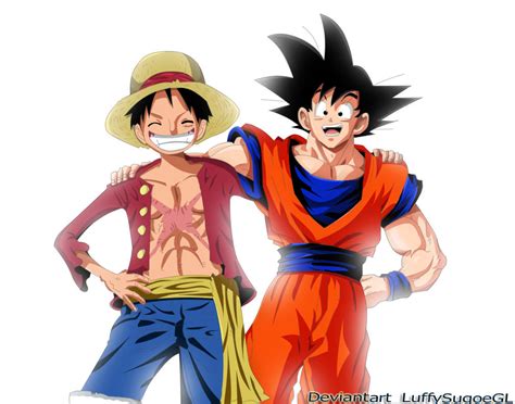 Luffy y Goku