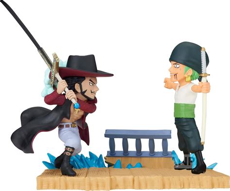 Roronoa Zoro y Dracule Mihawk