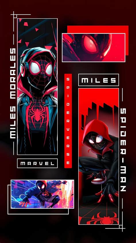 Ilustración conceptual de Miles Morales.