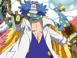 Ilustración de los principales antagonistas de One Piece