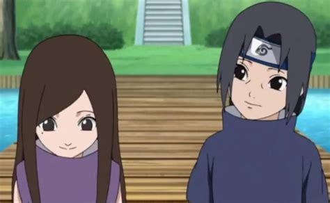 Izumi y Itachi caminando junto a un río