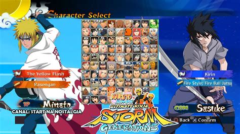 Escenarios detallados de Naruto Shippuden: Ultimate Ninja Storm Generations