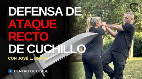 Ilustración de defensa contra ataque de cuchillo