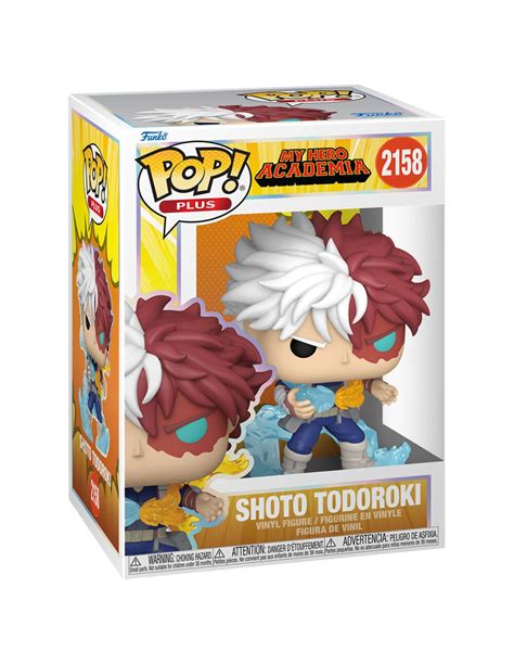 Figura Funko Pop de Shoto Todoroki en su caja