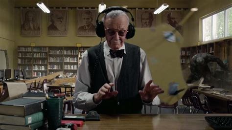Stan Lee haciendo un cameo en una película de Marvel