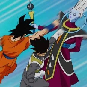 Bills entrenando a Vegeta