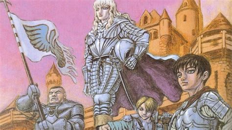 Ilustración de Griffith y la Banda del Halcón