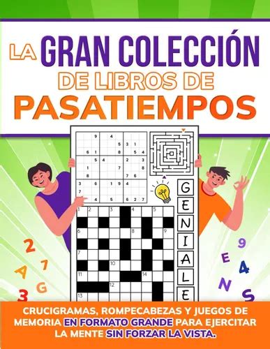 Colección de libros de pasatiempos