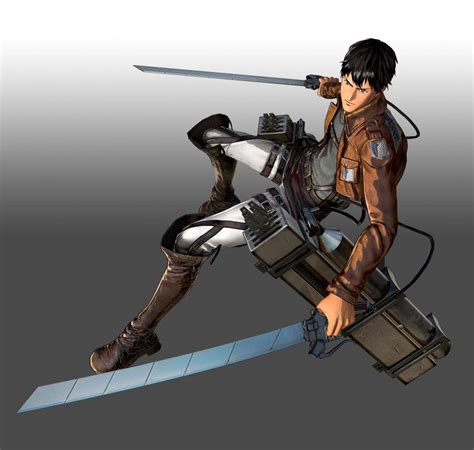 Personajes jugables de Attack on Titan en acción