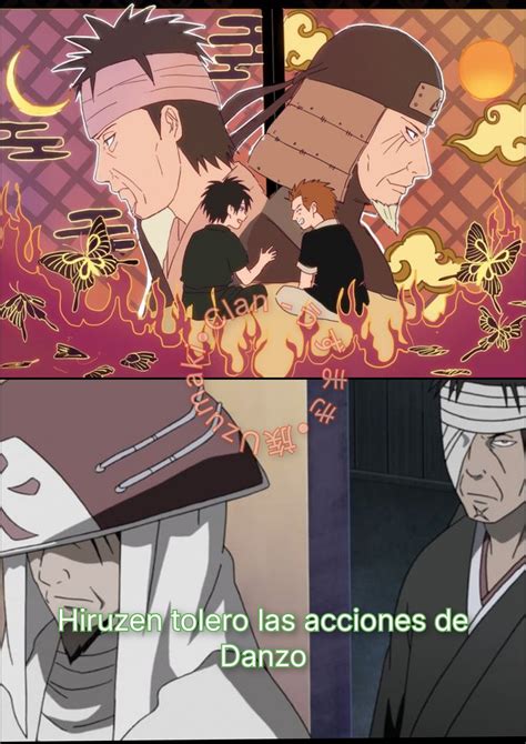 Hiruzen descubriendo las actividades criminales de Orochimaru