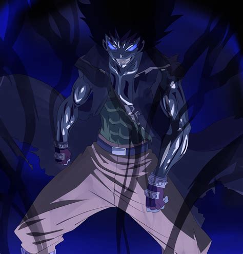 Gajeel Redfox en pose de batalla
