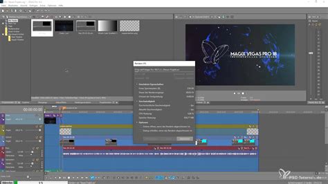 Opciones de renderizado en Sony Vegas