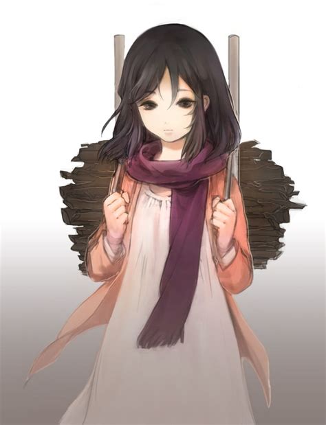 Mikasa Ackerman de niña